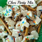 White Chocolate Chex Party Mix! A Sweet and Salty Recipe!